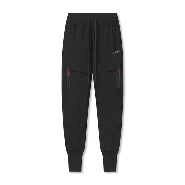 0690. Tetra-Lite® Tech High Rib Jogger - Black