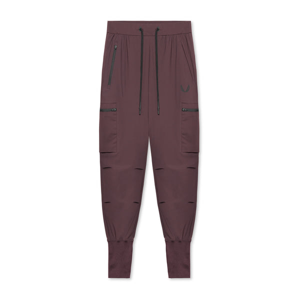 0698. Tetra-Lite® Inlay Pocket High Rib Jogger - Plum