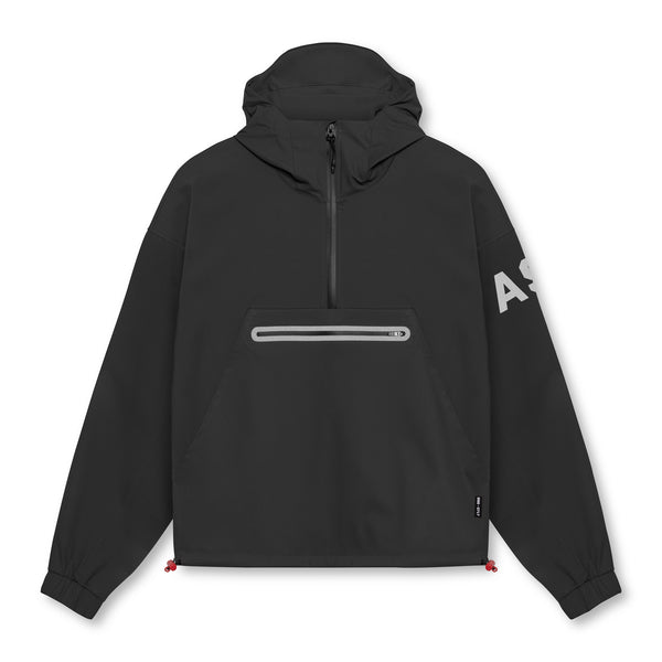 0717. Weather-Ready Anorak Jacket  - Black