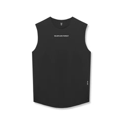 0757. AeroSilver® Cutoff Tank - Black "RP"