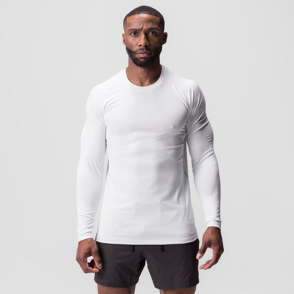 0832. 3D-Lite® 2.0 Fitted Long Sleeve - White "OTWR"