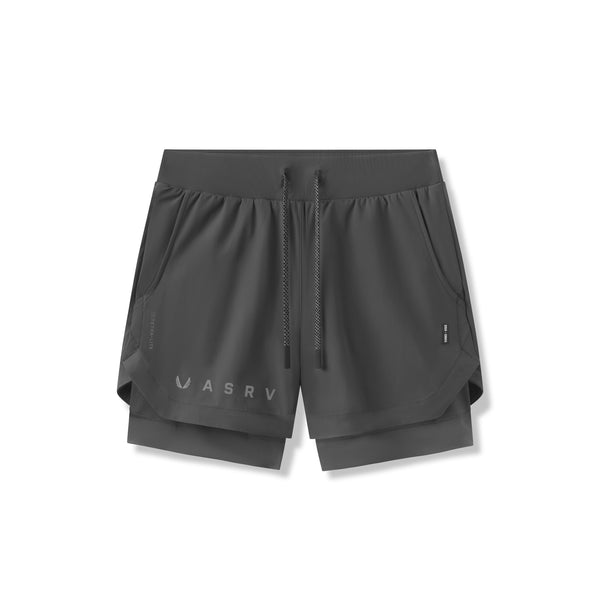 0865. Tetra-Lite® 5" Liner Short - Space Grey "Reflective Classic"