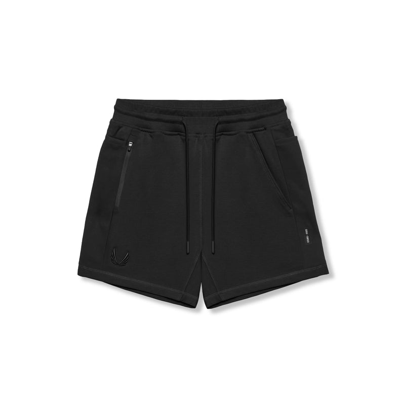 0867. Tech-Terry™ Sidelock Sweat Short - Black