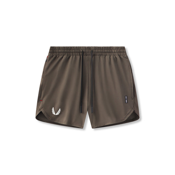 0993. AeroSilver® 5" Linerless Short - Deep Taupe