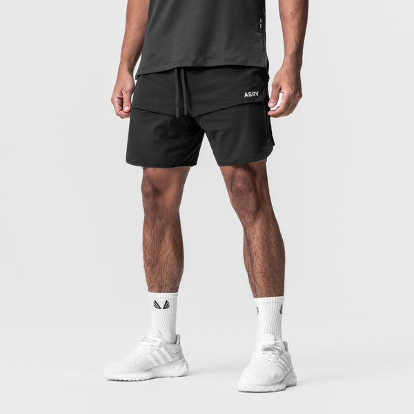 0689. Tetra-Lite® 7" Tech Short  - Black