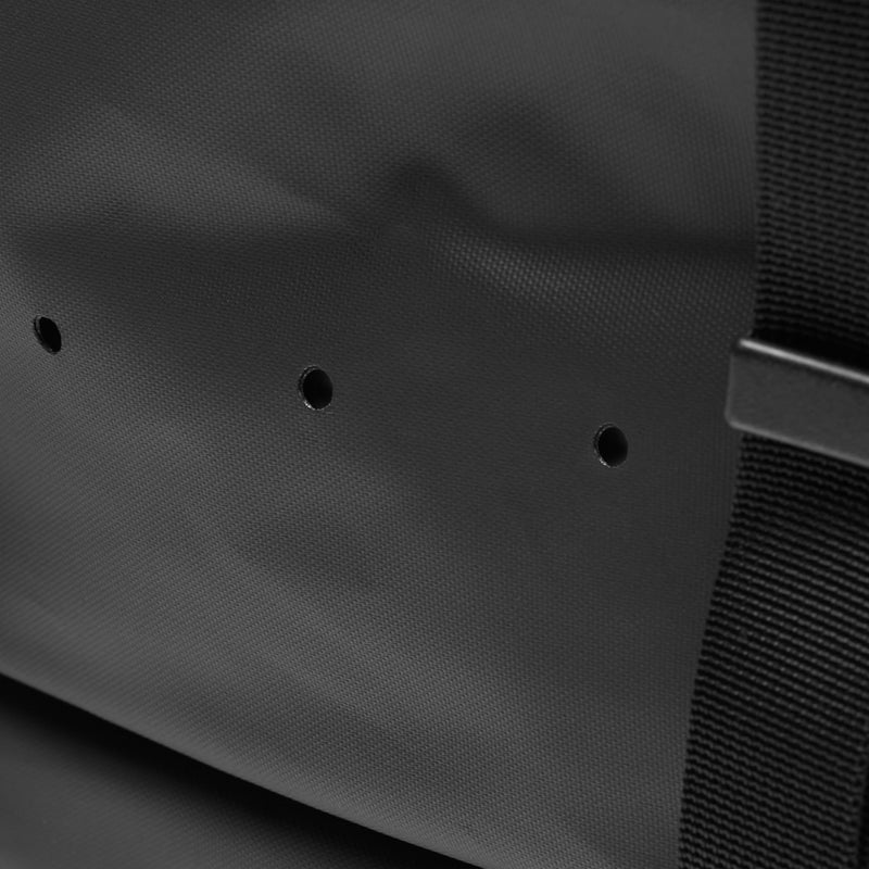 0580. Waterproof Large Travel Backpack - Black