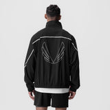 0950. Aerotex™ Track Jacket - Black/White