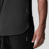 0660. AeroSilver® Established Tee - Black "ASRV"