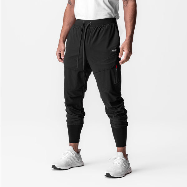 0690. Tetra-Lite® Tech High Rib Jogger - Black