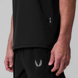 1087. Tetra-Lite® Ice Zip Tee - Black