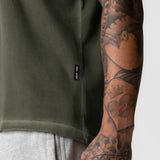 0797. Tech Essential™ Relaxed Tee - Faded Olive
