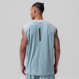 1092. Towel Terry Cutoff - Light Sky