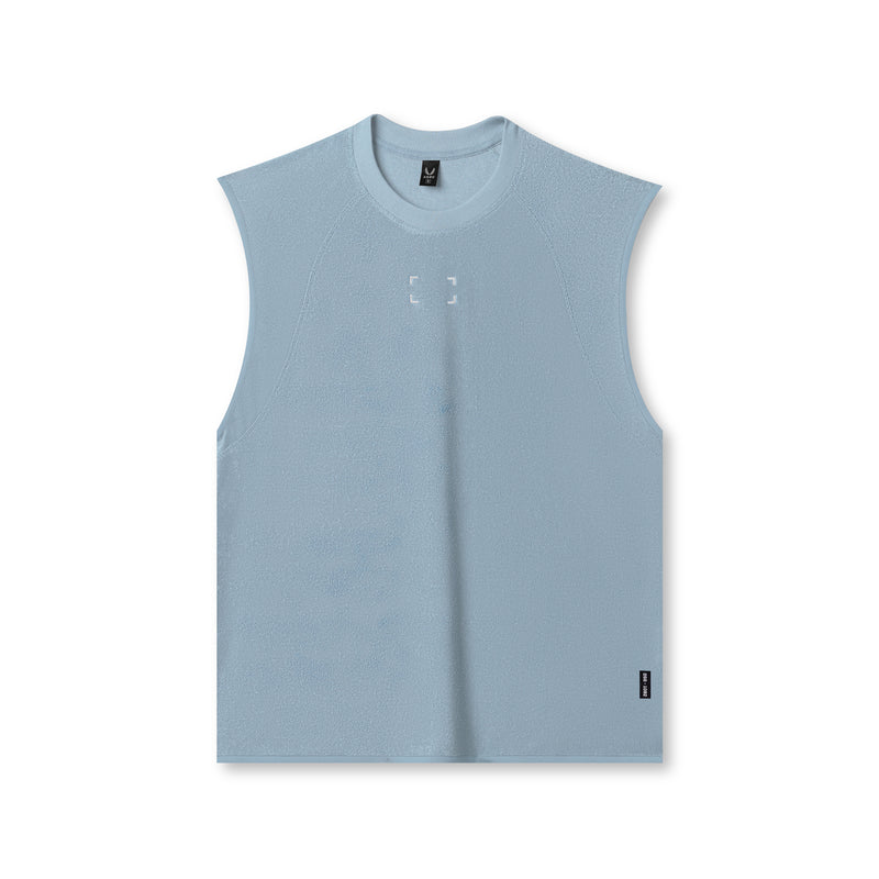 1092. Towel Terry Cutoff - Light Sky
