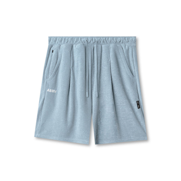 1094. Towel Terry Relaxed Short - Light Sky