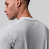1087. Tetra-Lite® Ice Zip Tee - Slate Grey