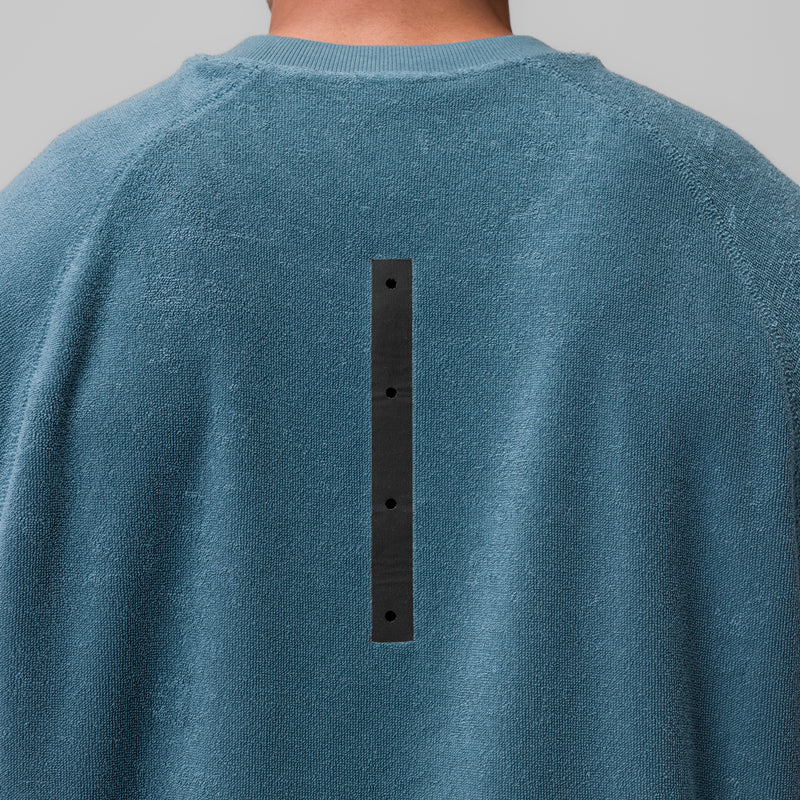 1092. Towel Terry Cutoff - Storm