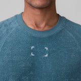 1092. Towel Terry Cutoff - Storm