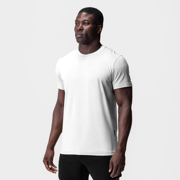 0923. Supima® Essential Tee - White